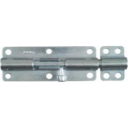 Greengrass N162-388 6 in. Heavy Duty Zinc Plated Barrel Bolt GR567788