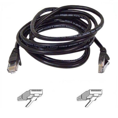 Belkin Patch Cable - Rj-45 (M) - Rj-45 (M) - 20 Ft - Utp - ( Cat 5E ) - Black A3L791-20-BLK-S