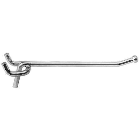 National Hardware Single Hook, 6 in, Steel, Zinc N235-014