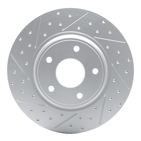 Dynamic Friction Co DFC Geoperformance Rotor - Drilled and Slotted 830-40113L