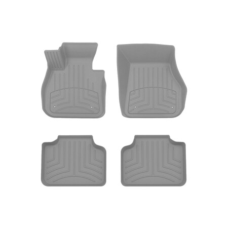 Weathertech Grey, Front and Rear FloorLiner HP 468811-467482IM