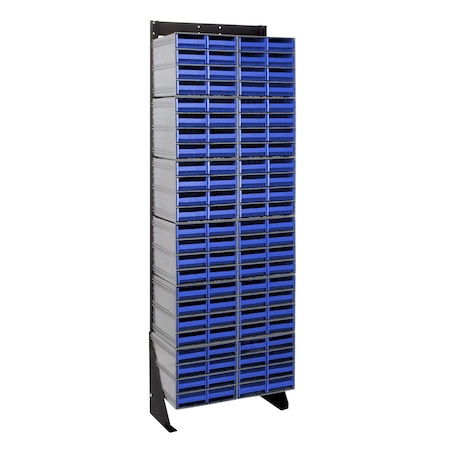 Quantum Storage Systems 70in SINGLE SIDE INTERLOCKING CABINET UNIT QIC-170-83BL