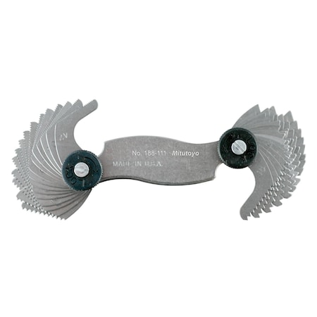 Mitutoyo Calibrated Screw Pitch Gauge 188-111CAL