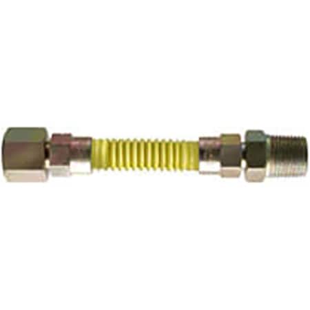Apositos 0.38 OD x 60 in. Stainless Steel Gas Connector AP2815194