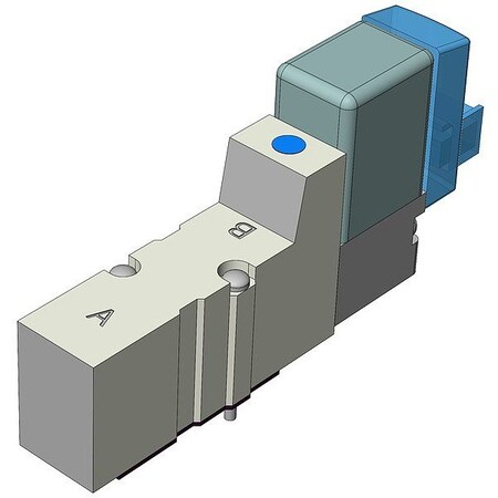Smc Solenoid Air Control Valve, 64 5/16 mm L SYJ3130-5LOZ