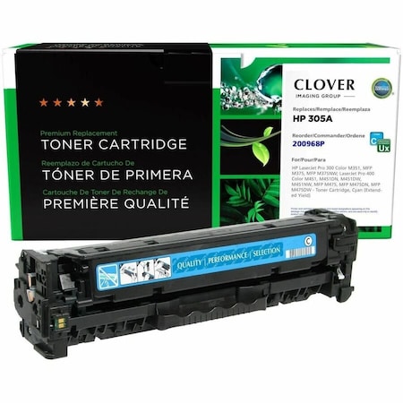 Clover Imaging Group Imaging Remanufactured Extended Yield Cyan Toner Cartridge 200968P