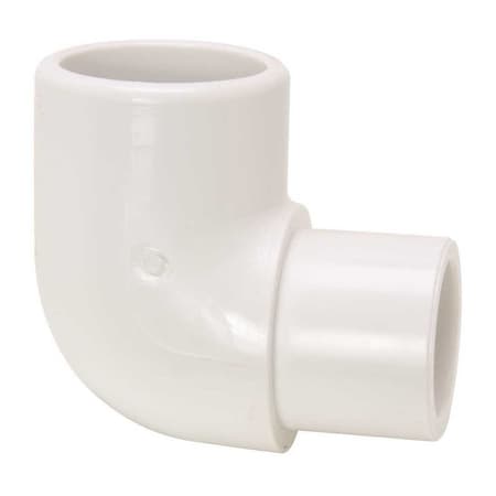 Streamline 3/4 in. PVC Schedule 40 Pressure 90-Degree Spigot x Slip Street Elbow 409-007HC