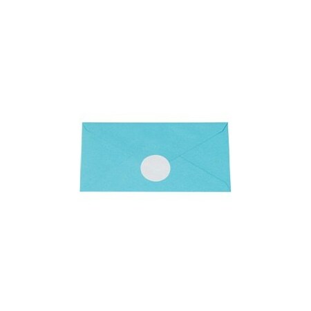 Bubblefast 1 1/2'' White Circle Paper Mailing Labels BFDL762