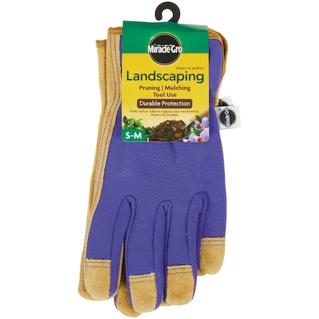 Miracle-Gro Womens Polyester Durable Protection Landscaping Gloves Small/Medium MG23080/WSM