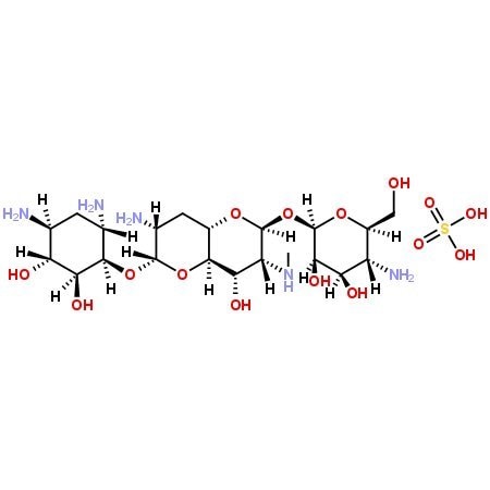 Ak Scientific Apramycin sulfate, >550U/mg (25g), CAS 65710-07-8 A736-25g