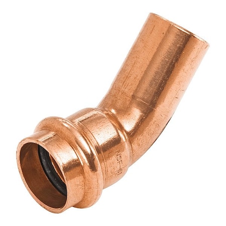 Nibco Crimp Fitting Elbow, 2 in Sz, 200 psi 9046705PC