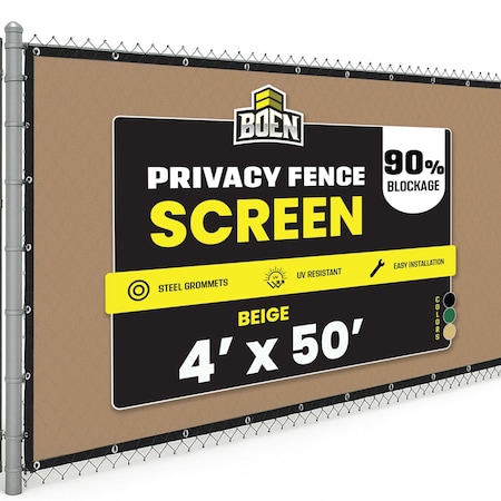Boen Priv Netting, Cinn, Reinf Grmt, 4ftX50 ft PN-30063