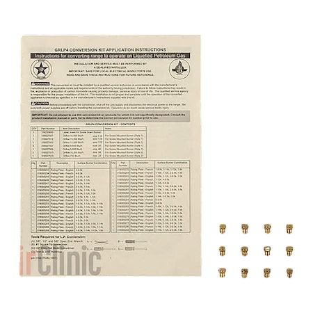 Frigidaire LP Conversion Kit GRLP4