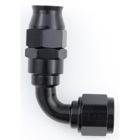 Fragola 689006-BL 90 deg -6 AN Real Street PTFE Race Hose End, Black FRG689006-BL