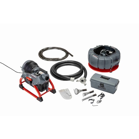 Ridgid 200 ft Corded Drain Cleaning Machine, 115V AC 61693