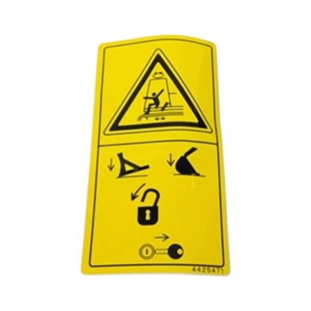 John Deere LABEL, JOHN DEERE OEM 4425471 4425471