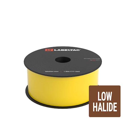 Labeltac Low Halide Supply 2in x 150ft LT4/Pro X, Yellow LT201LH