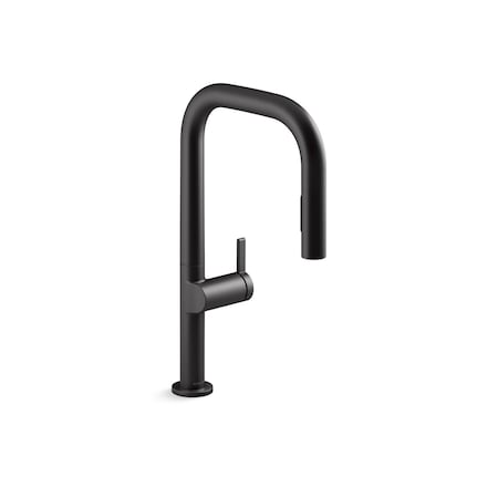 Kohler Components Touchless pull-down kitchen sink faucet with two-function sprayhead 28271-RT2-BL