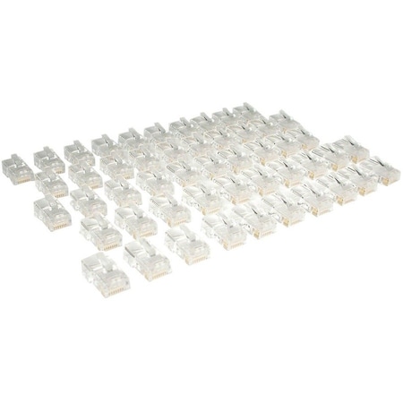 Tripp Lite RJ45 Plug, Stranded, Cat5e, 50pack N031-050