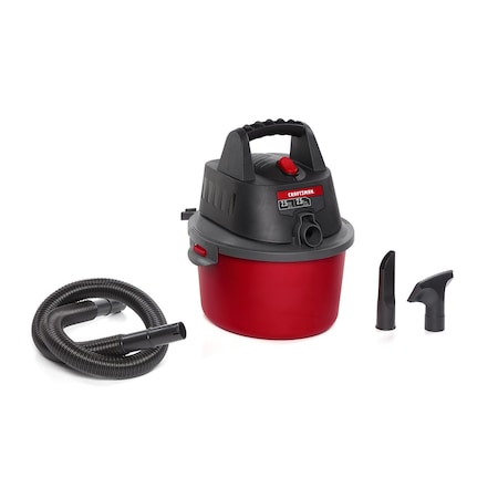 Craftsman 2.5 Gallon 2.5 Peak HP Wet/Dry Vac, Portable Shop Vacuum with Attachments CMXEVBE17250