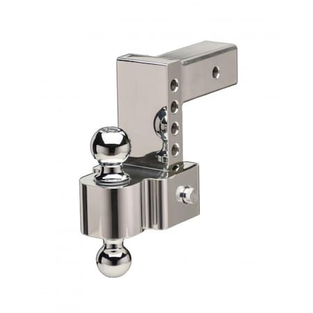 Kento Gear 6 in. E-Series Heavy Duty 2-1 & 2 in. Shank with Chrome Ball Mount KE392875