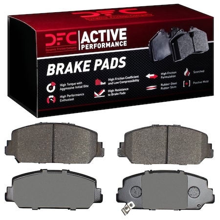 Dfc Active Performance, Disc Brake Pad Set,  1115-1697-00