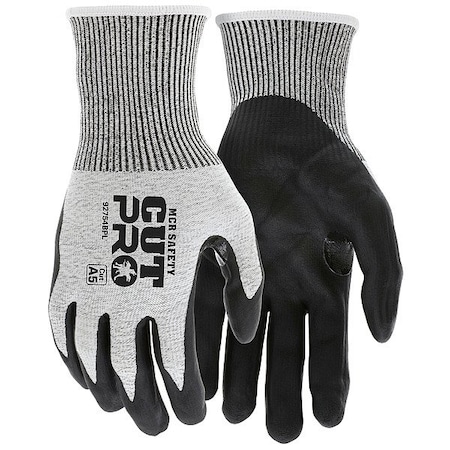 Cut Pro Coated Gloves, Cut Level A5 , Dipped , Bi-Polymer , Smooth , M ( 8 ) 1 PR 92754BPM