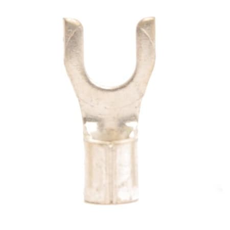 Hillsdale Terminal Fork Terminal, #10 Stud Size, 10 AWG, 600 V, 1000 PK 10290BZ