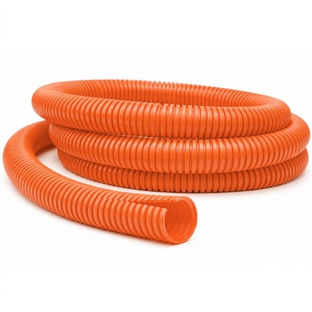Kable Kontrol Convoluted Split Wire Loom Tubing - 3/4" Inside Diameter - 100' Length - Orange WL904-SP100-YELLOW