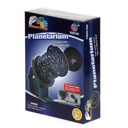 Amscope IQCREW By Kid's Build Your Own Planetarium - Introduction to Astronomy Activity Kit EX-DIYPLNT