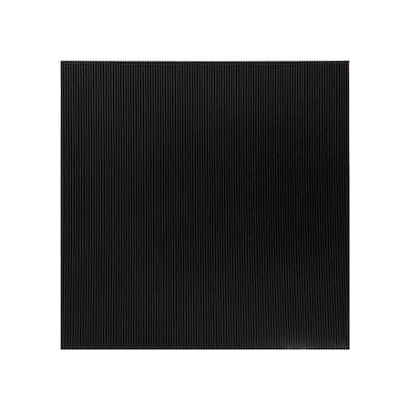 Buyers Products Mudflaps, 24 in X 24 in, Composite, Black, 1 PR BSGS2424PKGD