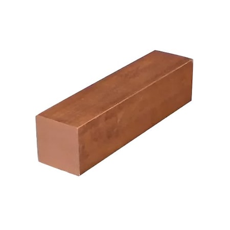 Southern Copper C18000 Beryllium Free Copper Square Bar (Class 3) 1.25 in Thickness & Width 48.0 in Length C18000SQ1250-48