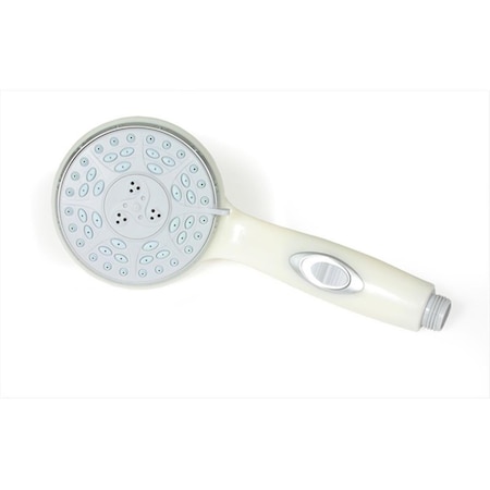 Strike3 43712 Shower Head with On Off Switch Off-White ST89740