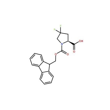 Ak Scientific (2S)-Fmoc-4, 4-difluoro-pyrrolidine-2-carboxylic acid (1g), CAS 203866-21-1 4234AH-1g