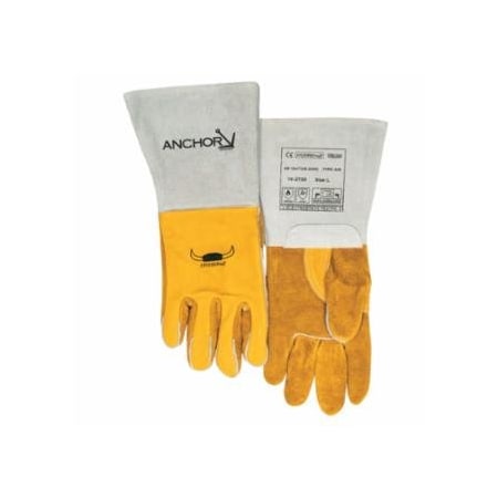 Best Welds Premium Welding Gloves, Grain Cowhide, X-Large, Gold 902-850GC-XL