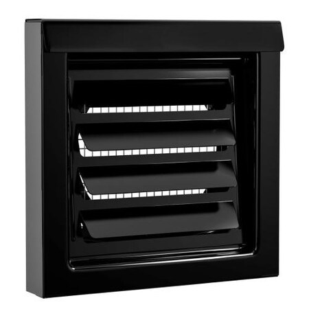 Inovate 4 Flush Wall Vent Black FRV4K