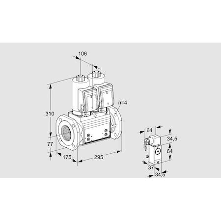Honeywell Kromschroder VCS6T65A05NNQSRB/PPP4/PPPP KS88204293