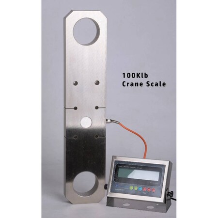 Prime Systems Prime Scale Super Duty 100,000lb 10lb Crane Scale Tension Link PS-100Klb