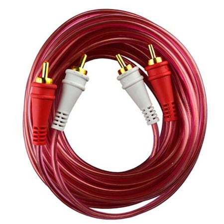 Nippon 3 ft. Audiopipe OFC Clear Installer Series RCA Cable AMPG3