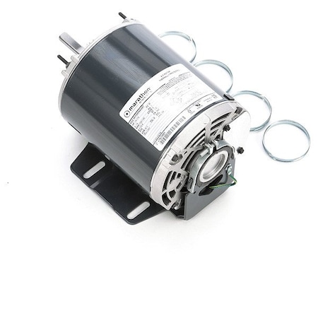 Leeson Split-Phase Fan and Blower Motor, 1/4 to 1/12 HP, 56Z Frame, 115V AC Voltage, No. of Speeds: 2 5KH35MNA568T