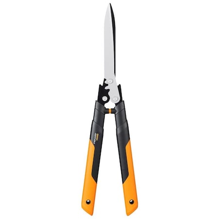 Fiskars PowerGear Stainless Steel Straight Edge Hedge Shears 1072206