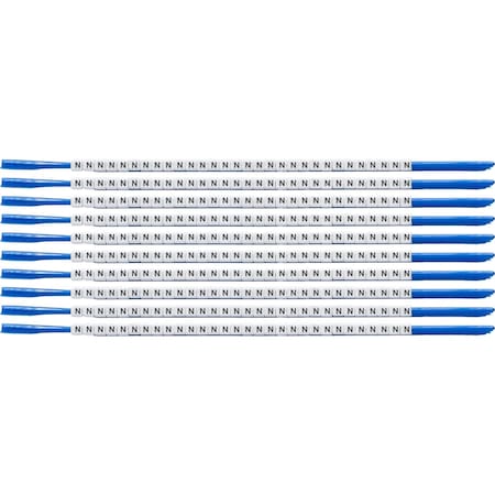Brady ClipSleeve Wire Markers Size 07 Nylon 18 AWG - 18 AWG, N Pack of 300 Each, 300PK SCN07-N