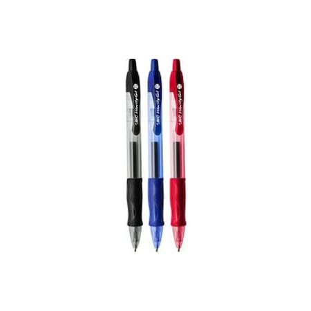 Bic Gel Roller Ball Pen, Medium 0.7 mm, Black PK12 BICRLC11BK