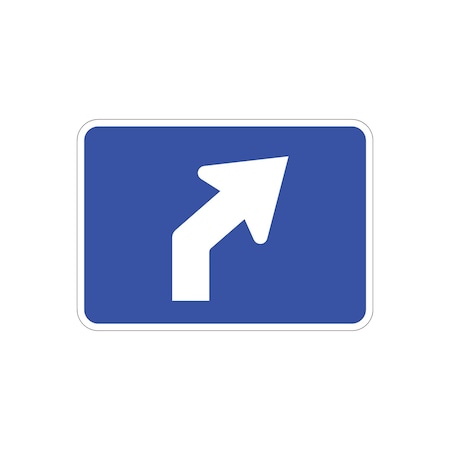 Sign Solutions Usa Traffic Sign, 30 in Width, Aluminum Sign, Horizontal Rectangle DUS12DWT3021M5-2RINT