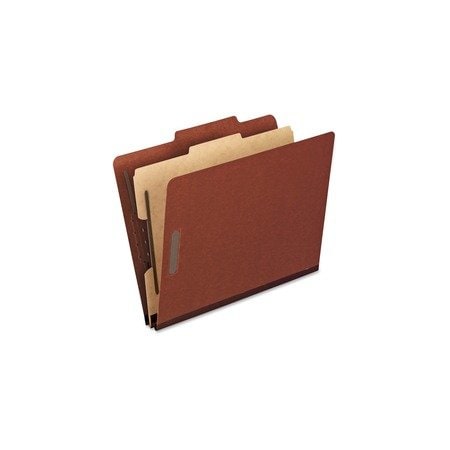 Pendaflex FOLDER, CLASSF, LTR, 1DIV, RED, 10PK 1157R