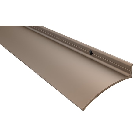 Pemko 346D40 40" Door Top Weatherstrip Dark Bronze Anodized Aluminum 346D40