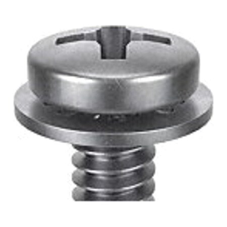 M5-0.80 x 14 mm Phillips Pan Machine Screw, Passivated 18-8 Stainless Steel, 5 PK