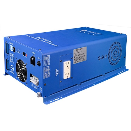 Aims Power 4000 Watt 12V Low Frequency Pure Sine Inverter ETL Listed Conforms to UL458/CSA PILF40W12V120V