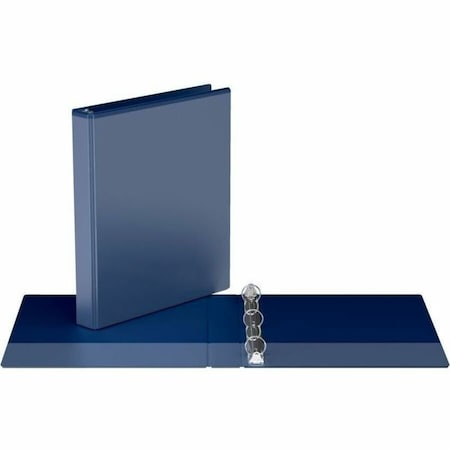 Davis Group Easyview Premium, Round Ring, Customizable, View Binder, (Royal Blue, 1"), PK6 8411-92-06