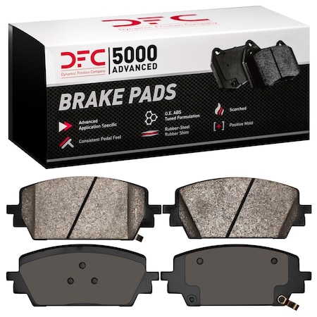 Dfc 5000 Advanced Disc Brake Pad Set,  1551-2380-00